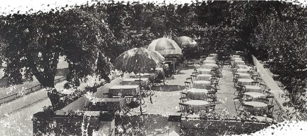 Der Wintergarten um 1930